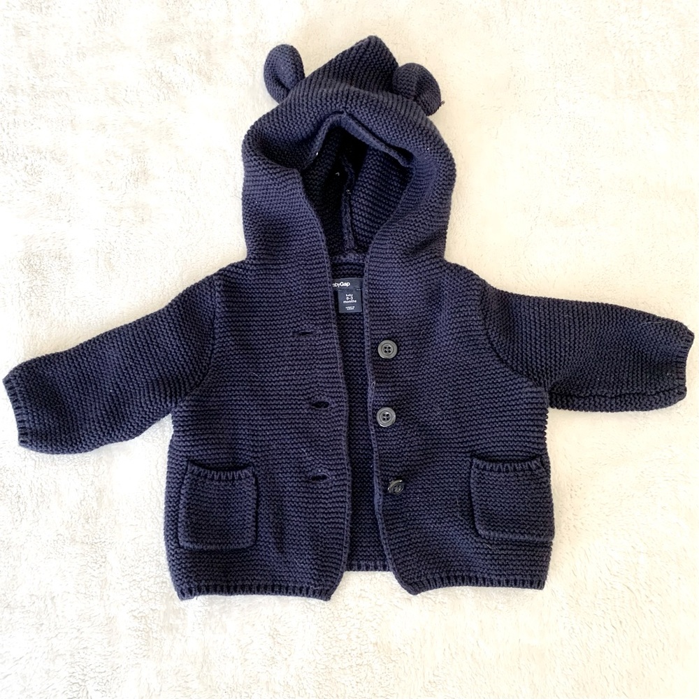 Baby Gap Knit Cardigan, Size 0-3